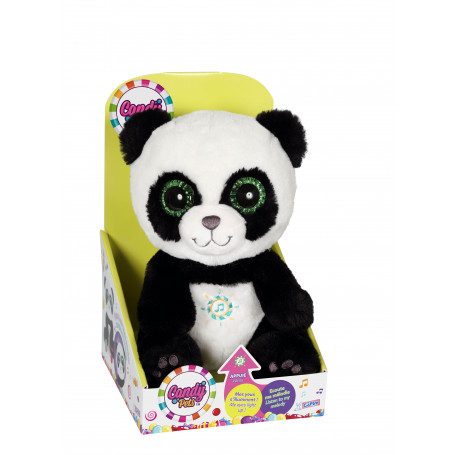 Candy Pets lumineux panda - 24 cm