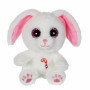 Sweet Candy Pets lapin blanc rose - 25 cm