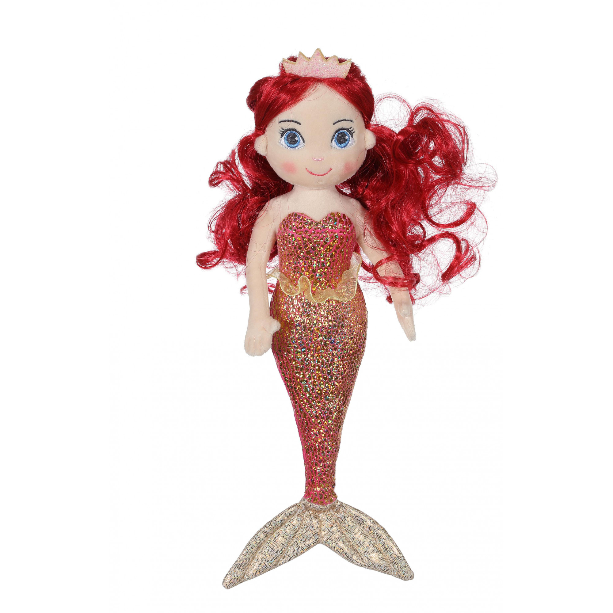 Mermaid “Coralia” - 30 cm - Red Hair