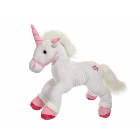 Licorne enchantée rose - 42 cm