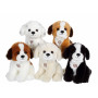Chien Mimi dogs sonore blanc - 18 cm