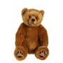 Grizzly bear sitting honey - 42 cm