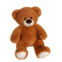Natural soft brown sitting bear - 26 cm