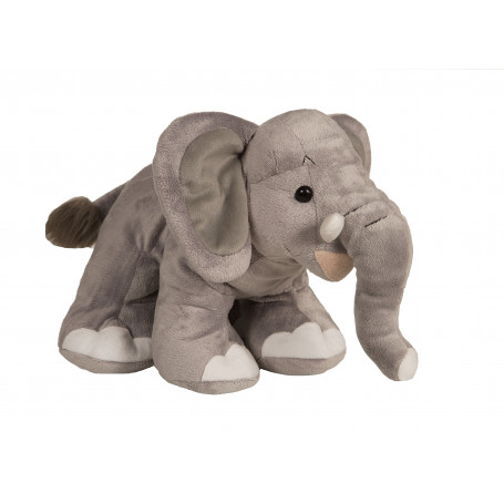Gray Elephant Standing - 24 cm