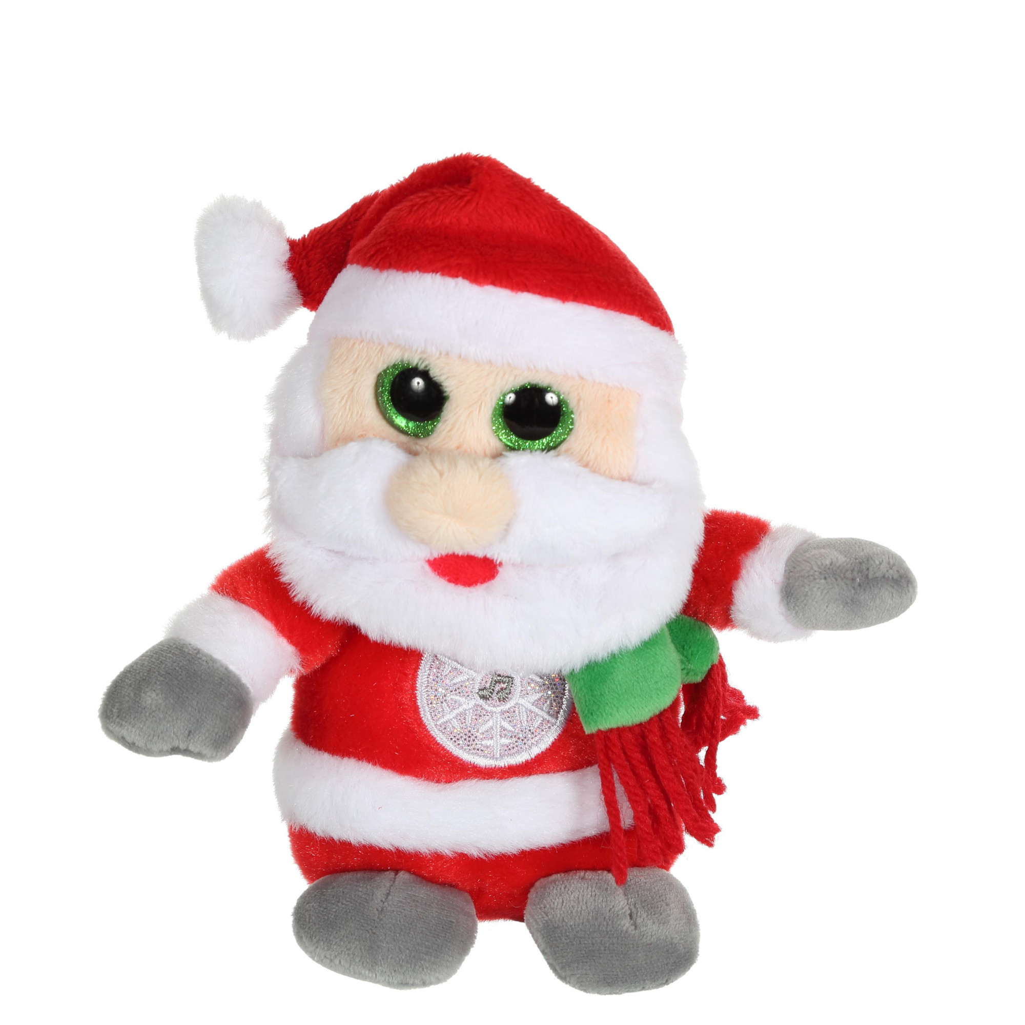 Pétillous Christmas musical Santa Claus 16 cm