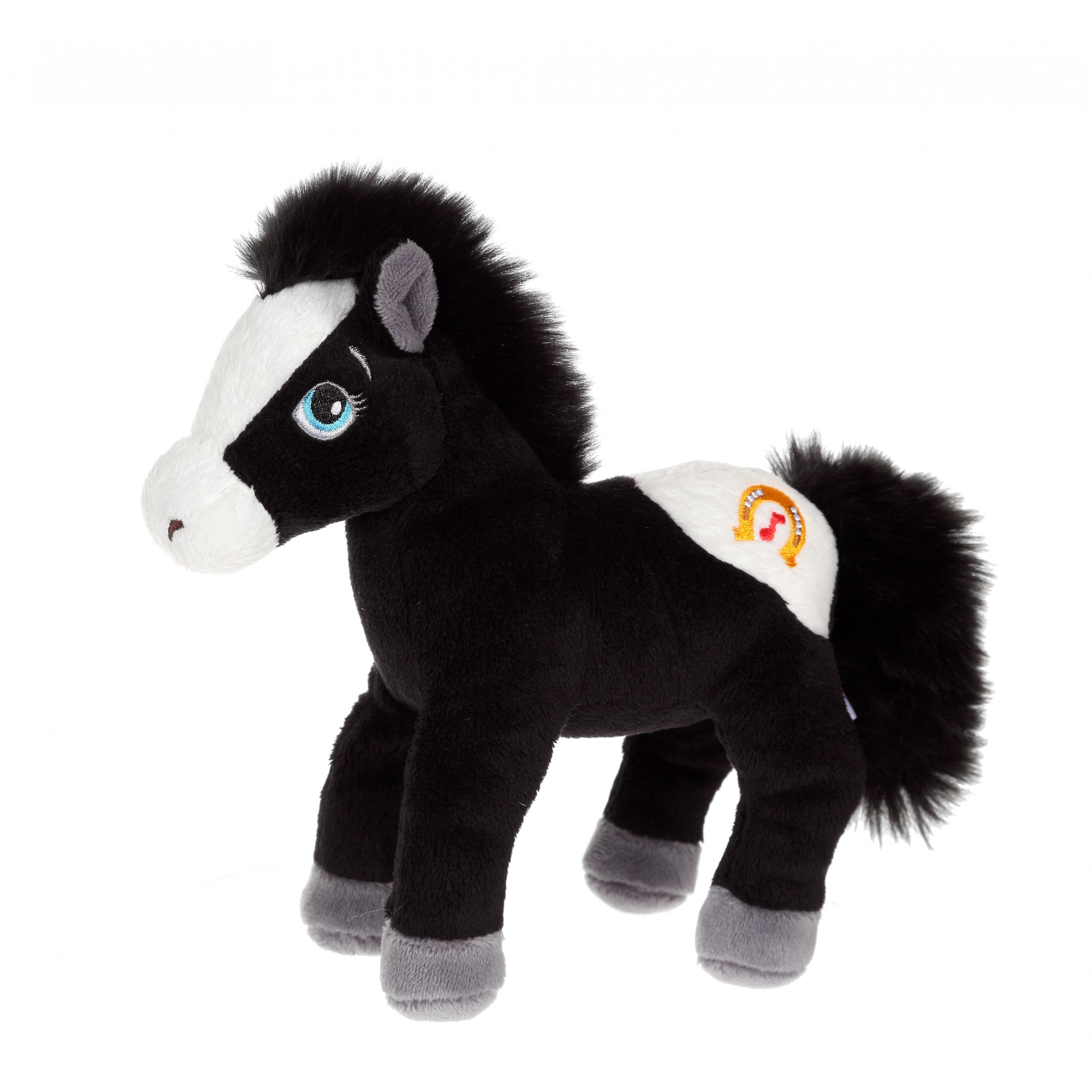 Kisco Horse with sound 22 cm - black