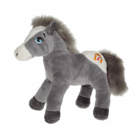Kisco Horse with sound 22 cm - grey