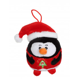 Penguin - musical Christmas ball 13 cm