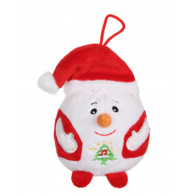 Snowman- 13 cm musical Christmas ball