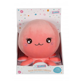 Baby Squishi 22 cm - pink octopus