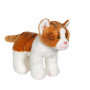 Floppikitty cat - ginger and white 22 cm