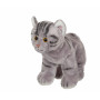 Floppikitty cat - grey 22 cm