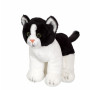 Floppikitty cat - black and white 22 cm