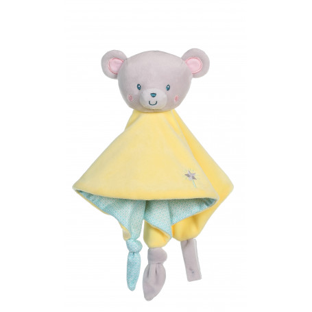 “Les p'tits féeriques” mouse baby comforter- 24 cm