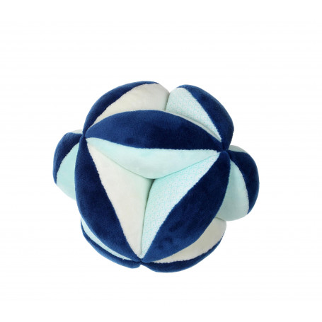 Blue sensory ball 12 cm s/card