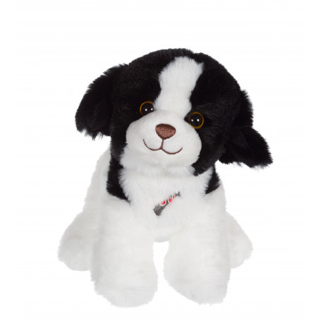Dogz & Kats with sound 18 cm - black and white dog
