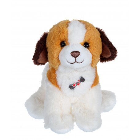 Dogz & kats sonores 18 cm - chien roux et marron