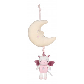 “Les ptits féeriques” unicorn Music box - 32 cm