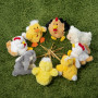 Les Pakidoo sonores 15 cm - poule blanche