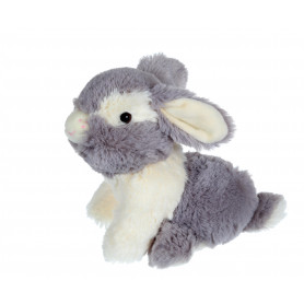 Les Pakidoo with sound 15 cm - grey rabbit