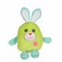 Funny Eggs with sound 15 cm - green and blue rabbit