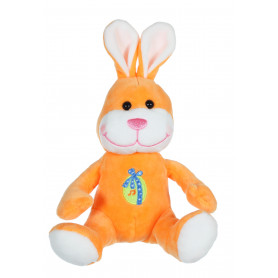 Musical Easter Friends 15 cm - orange rabbit