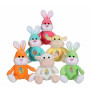 Musical Easter Friends 15 cm - orange rabbit