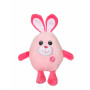 Funny Eggs sonores 15 cm - lapin rose