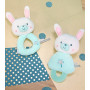 “Les ptits féeriques” rabbit teething toy - 17 cm