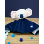 “Les p'tits féeriques” koala baby comforter - 24 cm