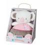 My pink and white round Koala comforter - gift box
