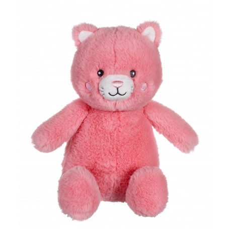 Chat rose - Econimals 24 cm