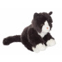 Chat Mimiz noir et blanc - 28 cm