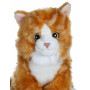 Mimiz ginger and white cat - 28 cm