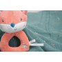 "Les ptits féeriques"" fox rattle - 14 cm