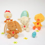 Cuty Easter Sonore 14 Cm - Coq