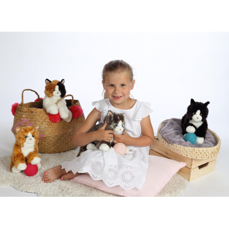 Chat Mimiz tricolore 28 cm