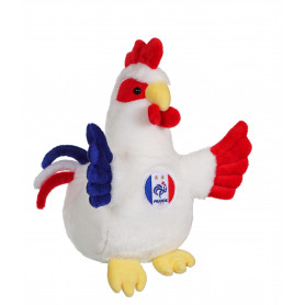 FFF Rooster Blue white red with sound 25 cm