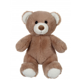 Brown Trendy Bear, cuddling bear, 24 cm