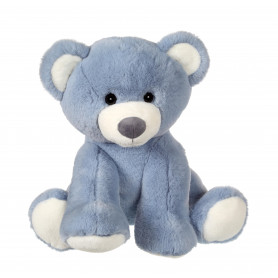 Floppy bear, blue 40 cm