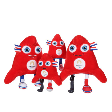 (25 cm/9,84 pouces) Peluche mascotte des Jeux Olympiques de Tokyo peluche  poupée