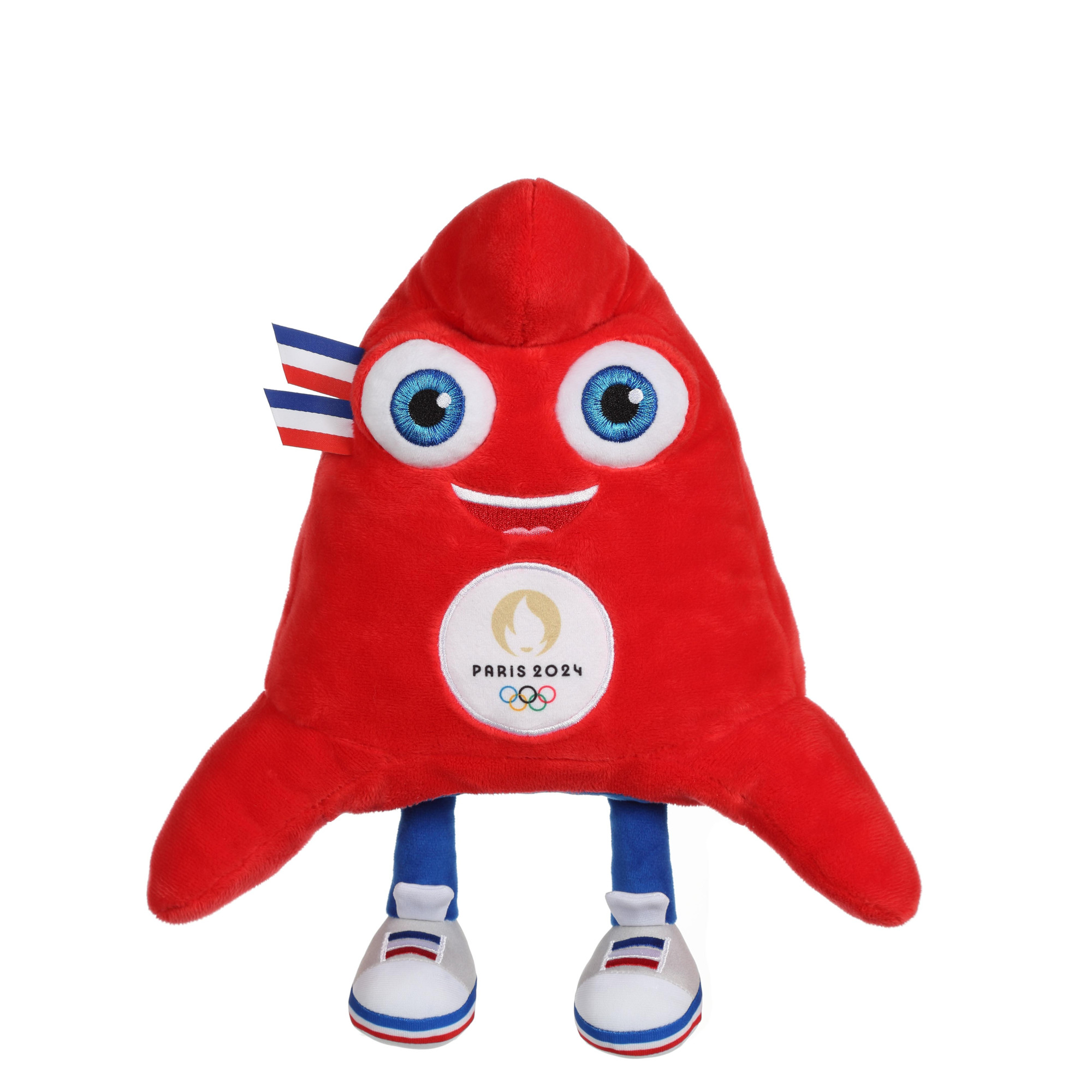 Peluche Mascotte Jeux Olympiques Paris 2024 - 24 cm assise