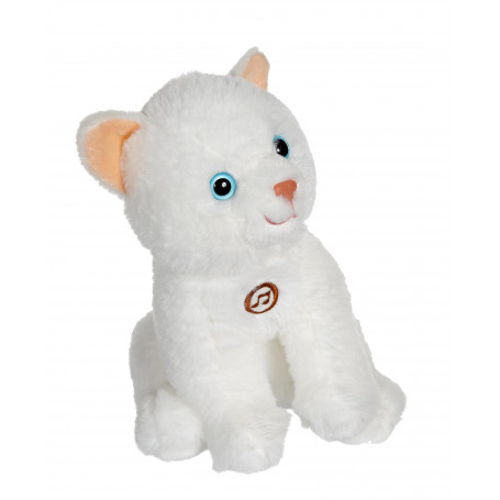 Chat Mimi cats sonore blanc - 18 cm