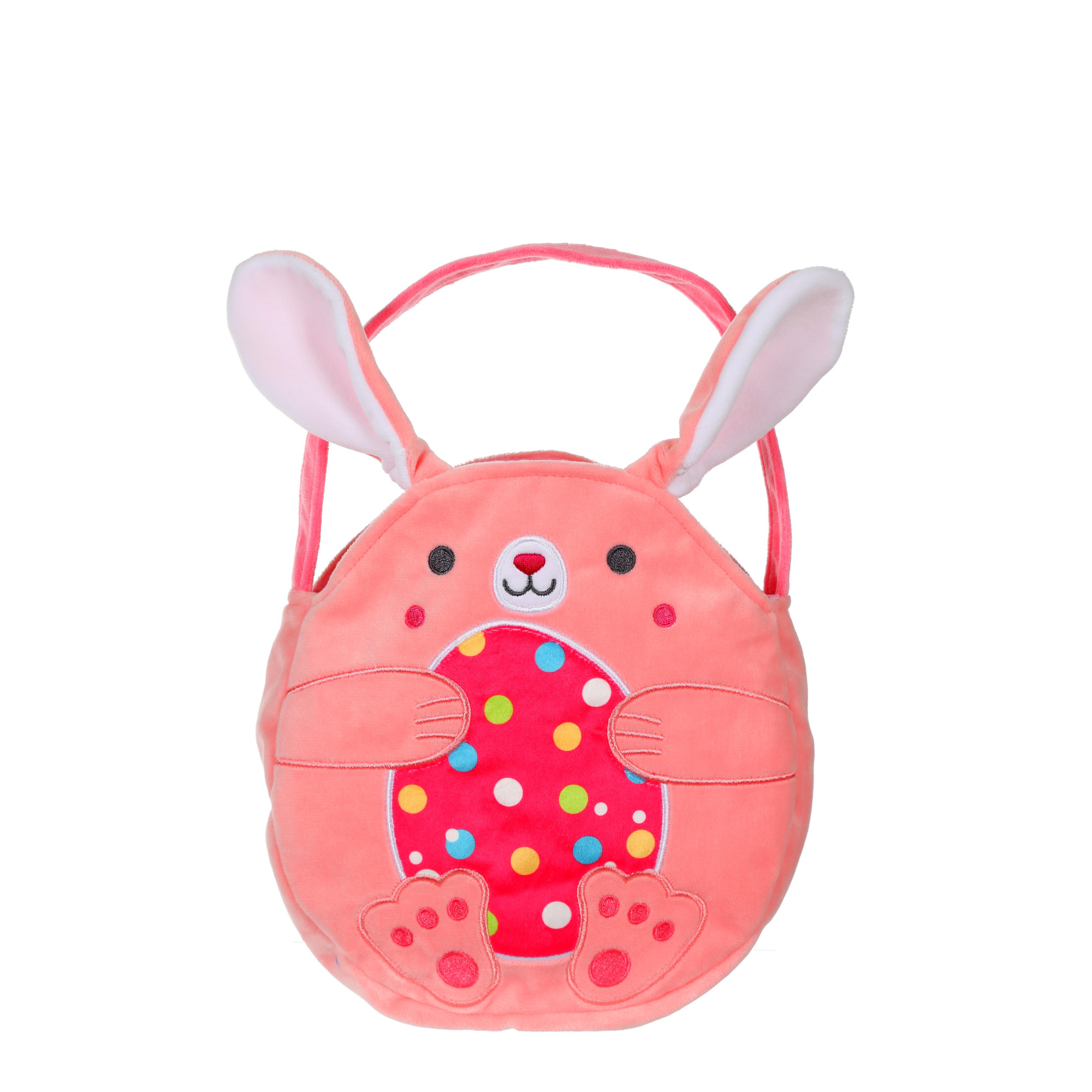 Colorful Egg Candy Basket - Pink - 16 cm