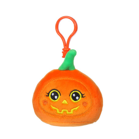 Porte-Clés Halloween En Peluche - Fantôme Et Citrouille | Déco Pour Sac à Dos, Trousseau, Cadeau Festif