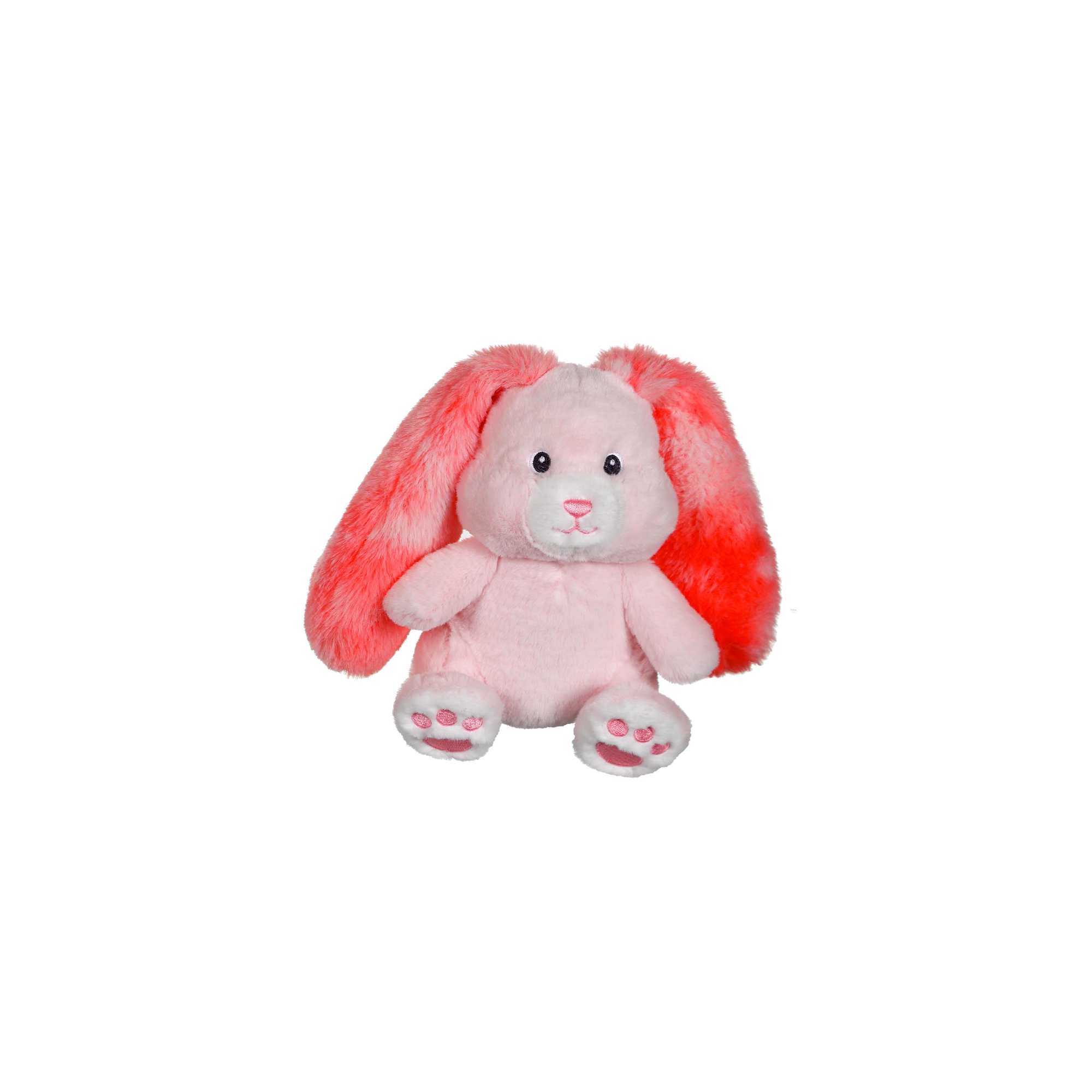Lapin Fluffy - Rose - 15 CM