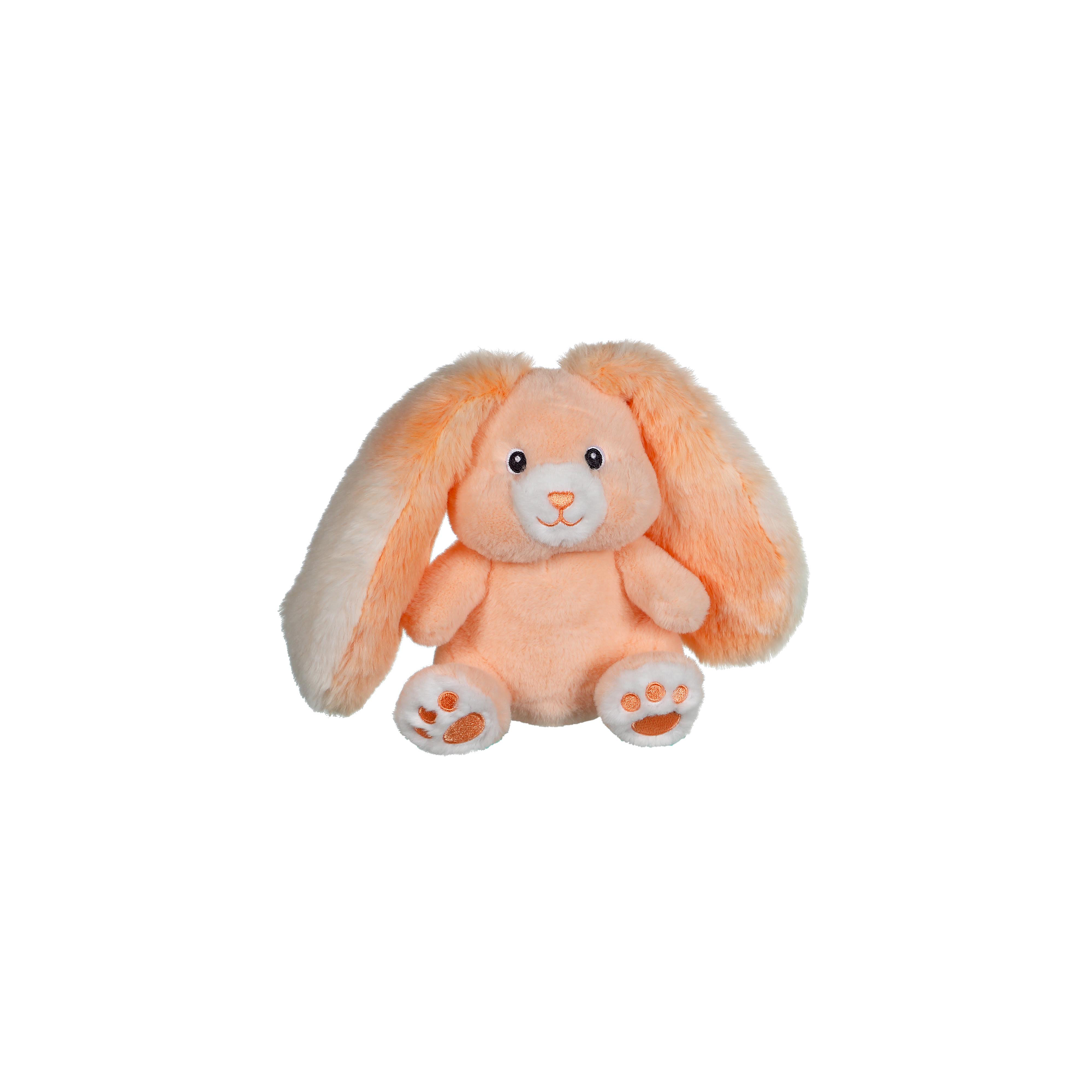 Lapin Fluffy - Orange - 15 CM