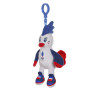 Rooster Keychain - French Olympic Team - Official Licensed Plush - 10 cm seated