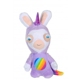 Raving Rabbid unicorn - Lapicorne purple sound - 18 cm