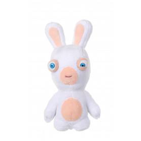 Lapins Crétins sonore bouche fermée - 18 cm